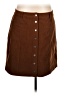 Bagatelle 100% Polyester Solid Brown Casual Skirt Size L - photo 1