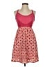 Fei Floral Multi Color Pink Casual Dress Size 4 - photo 1