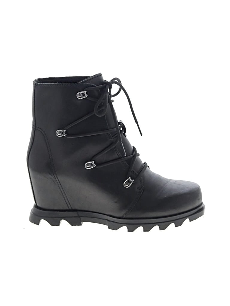 Pre-owned Sorel Ankle Boots In Black