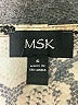 MSK Animal Print Brown Cocktail Dress Size S - photo 7