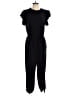 Speechless Solid Black Jumpsuit Size L - photo 1