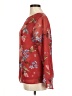 CAbi 100% Polyester Red 3/4 Sleeve Blouse Size M - photo 5