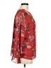 CAbi 100% Polyester Red 3/4 Sleeve Blouse Size M - photo 4