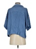 Athleta Blue Short Sleeve Blouse Size S - photo 2