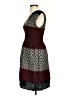 Max Studio Argyle Burgundy Cocktail Dress Size S - photo 5
