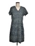 Assorted Brands Print Blue Casual Dress Size M - photo 1