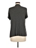 Lavish Gray Short Sleeve Blouse Size M - photo 2