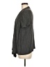 Lavish Gray Short Sleeve Blouse Size M - photo 5