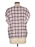 Torrid 100% Rayon Pink Short Sleeve Blouse Size Lg Plus (0) - photo 2