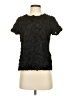 Weston Wear 100% Polyester Black Short Sleeve Blouse Size XS - photo 1