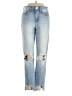 L'Agence Hearts Blue Jeans Size 24 waist - photo 1