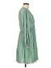 H&M 100% Polyester Green Cocktail Dress Size M - photo 4