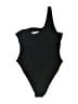 Unbranded Solid Black One Piece Swimsuit Size L - photo 2