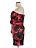 Snap 100% Polyester Red Cocktail Dress Size 11 - photo 5