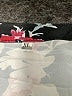 Unbranded Floral Black Short Sleeve Blouse Size XL - photo 4