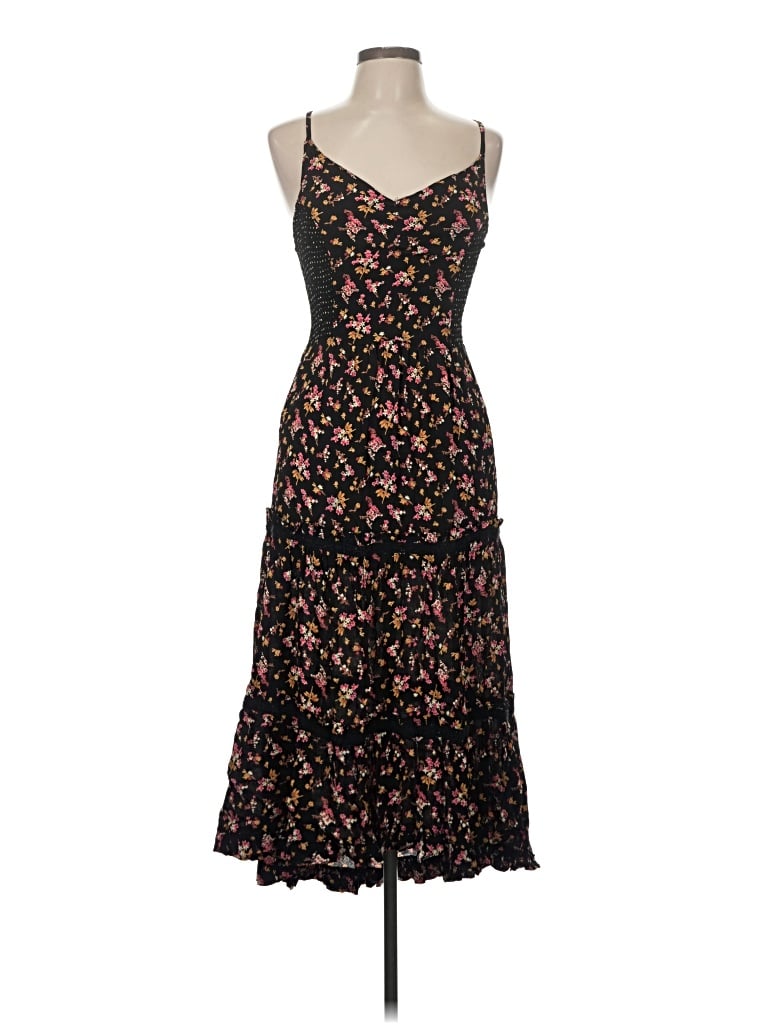 Pre-owned Angie Casual Dress In Black