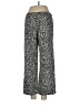 Zara Animal Print Silver Casual Pants Size M - photo 2