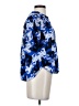 Assorted Brands Print Blue Short Sleeve Blouse Size XXS - photo 4