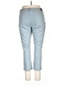 Simply Vera Vera Wang Solid Blue Jeans Size 14 - photo 2