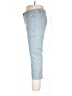 Simply Vera Vera Wang Solid Blue Jeans Size 14 - photo 5