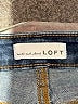 Ann Taylor LOFT Stripes Blue Jeans Size 2 - photo 4