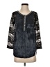 Scrapbook Black 3/4 Sleeve Top Size S - photo 1