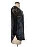Scrapbook Black 3/4 Sleeve Top Size S - photo 4