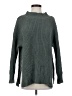 Aerie 100% Polyester Solid Green Turtleneck Sweater Size S - photo 1