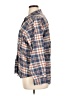 Universal Thread 100% Cotton Plaid Blue Long Sleeve Button-Down Shirt Size XL - photo 5