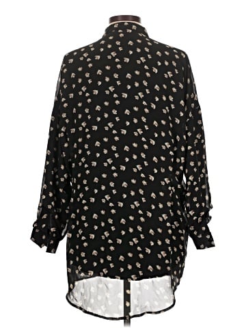 Ash Rain + Oak Long Sleeve Blouse (view 2)
