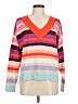 CAbi Stripes Purple Pullover Sweater Size M - photo 1