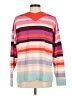 CAbi Stripes Purple Pullover Sweater Size M - photo 2
