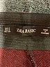 Zara Basic Houndstooth Red Casual Pants Size S - photo 4