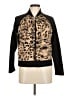 Juicy Couture 100% Polyester Animal Print Gold Jacket Size M - photo 1