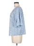 Shein Blue 3/4 Sleeve T-Shirt Size 6 - photo 5