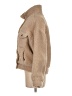 Rails 100% Polyester Solid Tan Faux Fur Jacket Size M - photo 5
