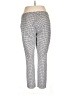 Alfani Houndstooth Silver Casual Pants Size 16 - photo 2