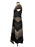 Paule Ka Chevron-herringbone Black Cocktail Dress Size EU (FR) 42 / US 10 - photo 5