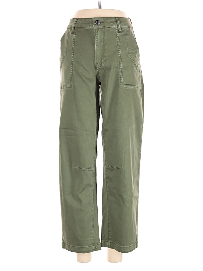 Pre-owned Kut From The Kloth Cargo Pants In Green
