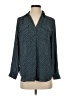 Ann Taylor 100% Polyester Polka Dots Teal 3/4 Sleeve Blouse Size S - photo 1