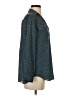 Ann Taylor 100% Polyester Polka Dots Teal 3/4 Sleeve Blouse Size S - photo 4