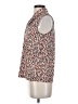 Anne Klein Animal Print Brown Sleeveless Blouse Size S - photo 5