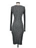 Three Dots Metallic Gray Cocktail Dress Size S - photo 2