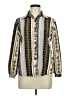Assorted Brands Print Ivory Long Sleeve Blouse Size M - photo 1