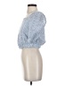 Everlane 100% Cotton Blue 3/4 Sleeve Blouse Size XXS - photo 5