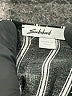 Subdued Stripes Black Casual Dress Size 4 - photo 4