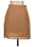 H&M Solid Tan Casual Skirt Size 2 - photo 2