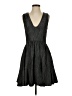 Armani Exchange Chevron-herringbone Gray Casual Dress Size 4 - photo 1