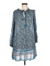 LOFT Beach Paisley Blue Casual Dress Size M - photo 1