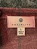Socialite Burgundy Pullover Sweater Size L - photo 7